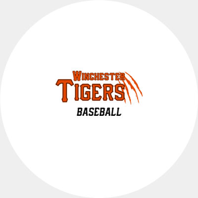 Winchester Tigers Baseball Window Decal Thumbnail